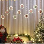 LED Christmas Lights Twinkle String Warm White Waterproof Lights Indoor Outdoor Christmas Decorations