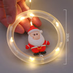 LED Christmas Lights Twinkle String Warm White Waterproof Lights Indoor Outdoor Christmas Decorations