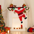 Christmas Santa Claus Hanging Decoration Santa Climbing Oranment for Home