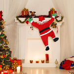 Christmas Santa Claus Hanging Decoration Santa Climbing Oranment for Home