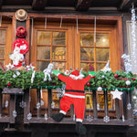 Christmas Santa Claus Hanging Decoration Santa Climbing Oranment for Home