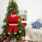 Christmas Santa Claus Hanging Decoration Santa Climbing Oranment for Home