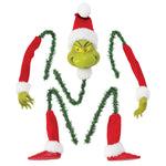 Christmas Tree Decorations Grinch Christmas Ornaments Elf Head, Arms and Legs for Christmas Tree Topper