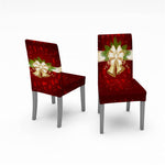 Christmas Waterproof Tablecloth and Stretchable Chair Covers Dust-Proof Family Party Table Decorations