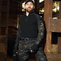 Tactical Combat Uniform Training Uniform Airsoft Paintball Camo Shirts and Pants