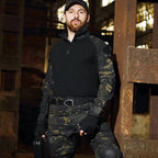 Tactical Combat Uniform Training Uniform Airsoft Paintball Camo Shirts and Pants