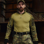 Tactical Combat Uniform Training Uniform Airsoft Paintball Camo Shirts and Pants
