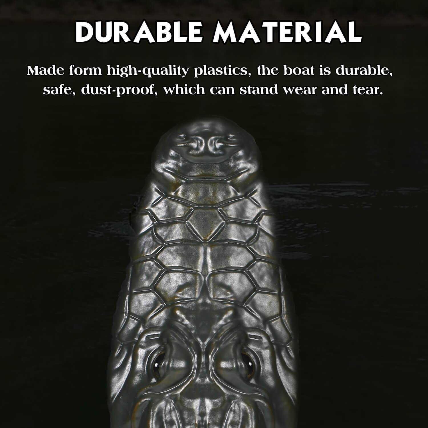 RC Racing Boat with Crocodile Head - Electric Racing Boat Remote Control Boat Pools Spoof Toy