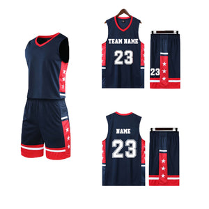 Kids And Adult Custom Breathable And Quick-drying Basketball Jersey Uniform