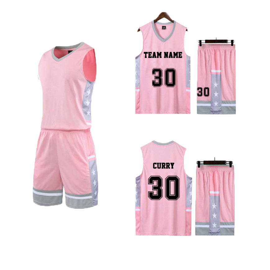 HAMEK Kids Basketball Jersey Sports Clothes Custom Children Blank Basketball Sets Jersey Boys and Girls