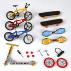 New Finger Skateboards Mini Finger Toys Set Mini Scooter Finger Roller Skates