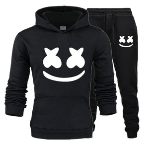 Adult Marsh-mallo Hoodie and Pants DJ Rock Music Party Outfit Set