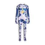 Kids 101 Dalmatians Costume Dog Jumpsuit for Boys Girls Halloween Cosplay