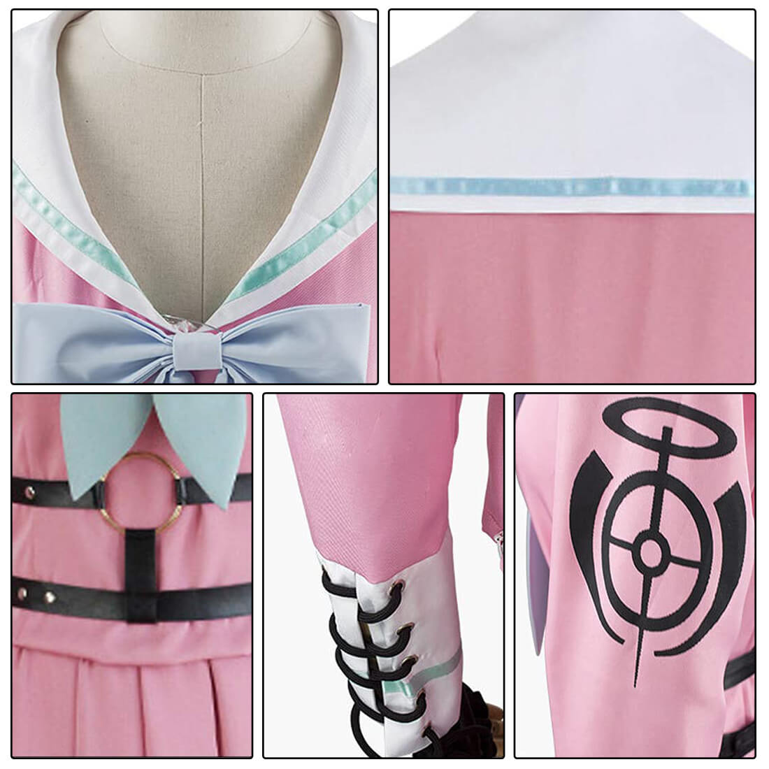 Anime Miu Iruma Cosplay Costumes Women Dress Suit Girls Uniforms clothing