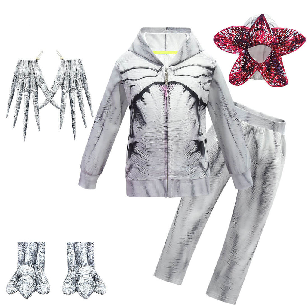 Kids Demogorgon Costume Party Cosplay Stranger Monster Outfits
