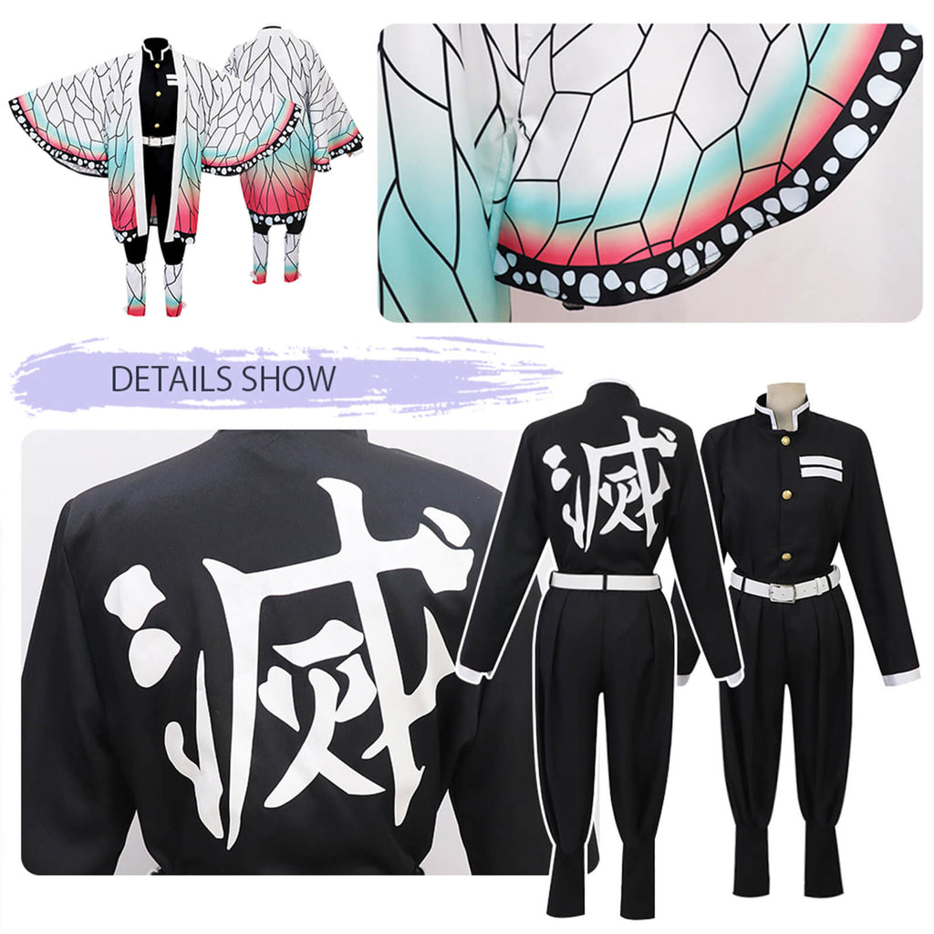 Kids Costumes Full Set Anime Cosplay Kimonos Japanese Manga Character's Costume