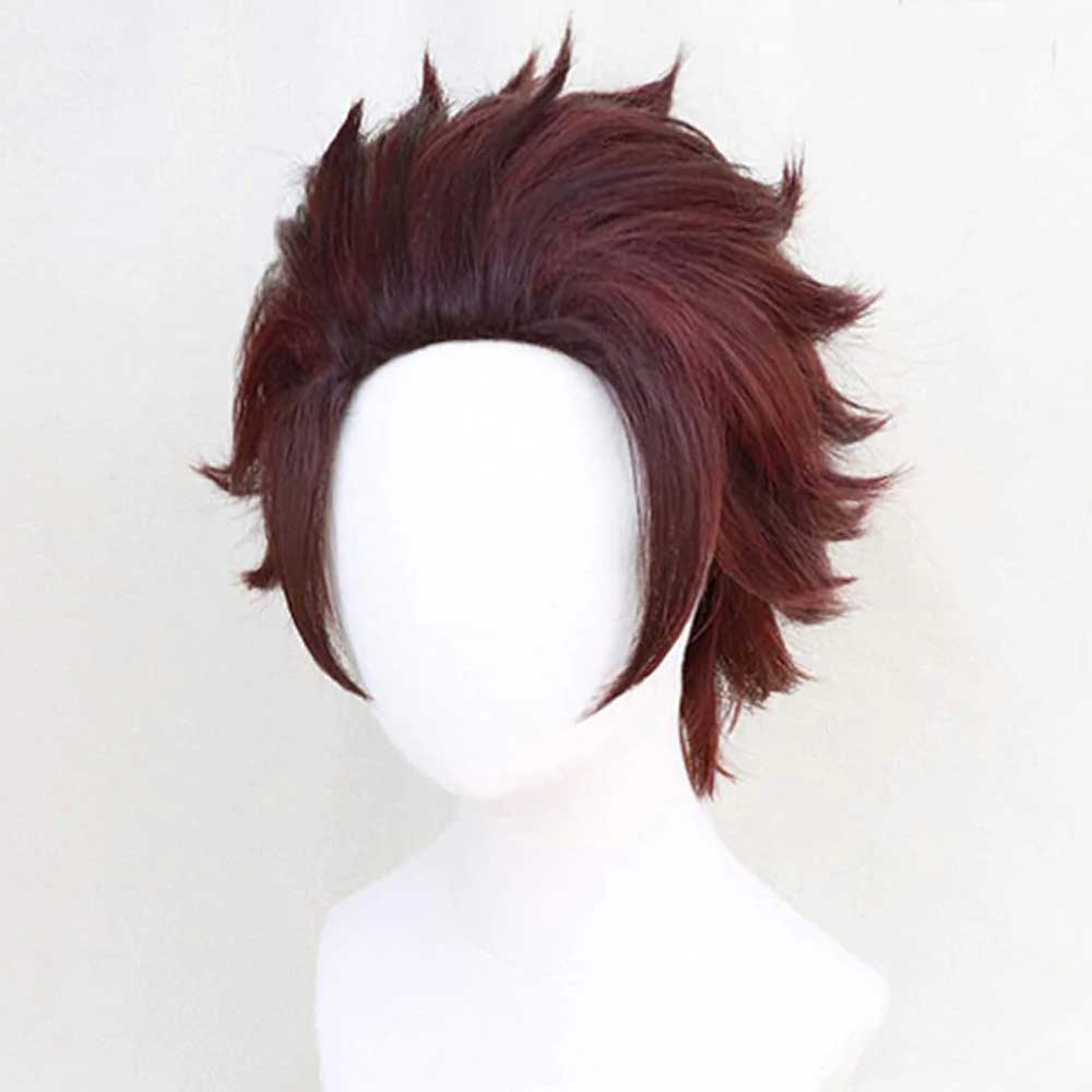 Tanjiro Costume Kids and Adult Halloween Tanjiro Cosplay Outfit Full Set Japaness Kimono