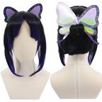 Nezuko Tanjiro Wig Cosplay Wig of Kyojuro Shinobu Zenitsu Giyu Mitsuri Kanao