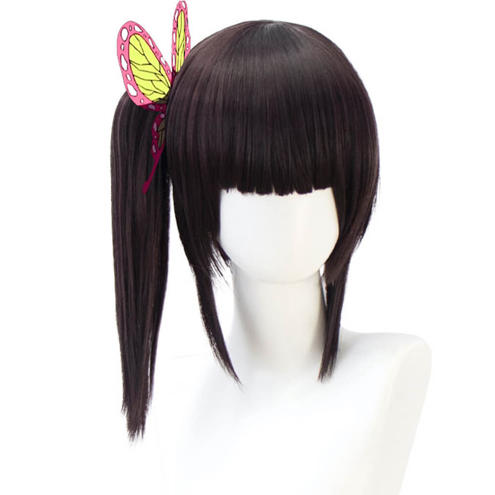 Nezuko Tanjiro Wig Cosplay Wig of Kyojuro Shinobu Zenitsu Giyu Mitsuri Kanao