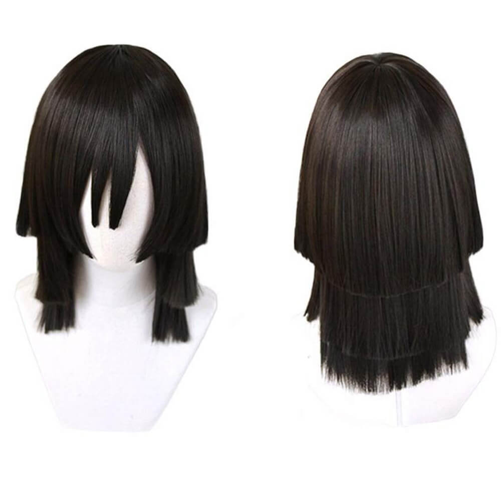 Nezuko Tanjiro Wig Cosplay Wig of Kyojuro Shinobu Zenitsu Giyu Mitsuri Kanao
