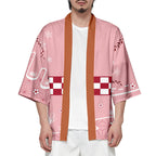 Unisex Cosplay Coat Nezuko Shinobu Tanjiro Zenitsu Giyu Kyojuro Kimono Haori Shirt