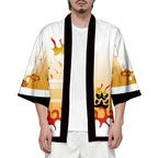 Unisex Cosplay Coat Nezuko Shinobu Tanjiro Zenitsu Giyu Kyojuro Kimono Haori Shirt