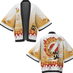 Kids Manga Cosplay Shirt Tanjiro Nezuko Zenitsu Giyu Kyojuro Haori Coat Cosplay Costume