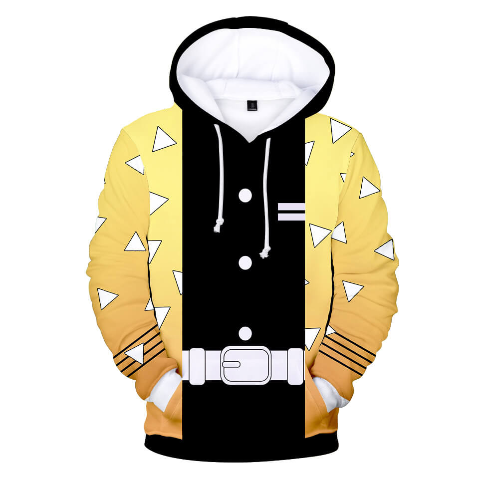 Kids and Teens Cosplay Hoodie Tanjiro Nezuko Zenitsu Giyu Inosuke Sweatshirts