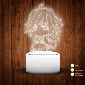 Creative 3D Lamp Tanjiro Nezuko LED Light Color Change Anime Action Figures Table Lamp