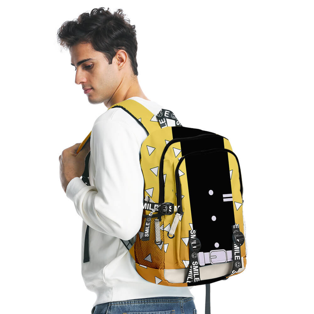 Nezuko Backpack Tanjiro School Bag Zenitsu Shoulderbags with Large Capacity