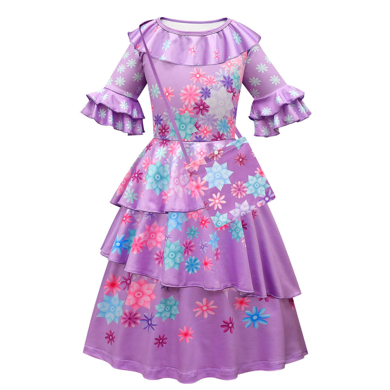 Girls Isabela Party Dress Perfect Flower Princess Cosplay Outfit