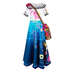 Adult Mirabel Dress Celebrating Cosplay Outfit Halloween Party Dress Up Costume