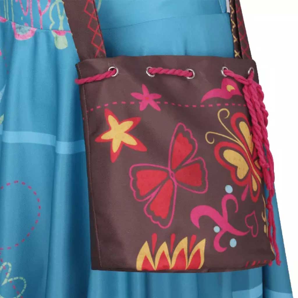 Adult Mirabel Dress Celebrating Cosplay Outfit Halloween Party Dress Up Costume