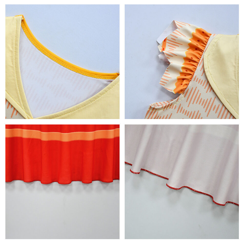 Girls Dolores Madrigal Costume Dress Party Carnival Halloween Cosplay Costume