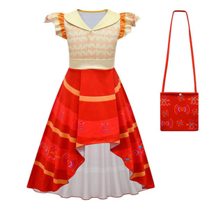 Girls Dolores Madrigal Costume Dress Party Carnival Halloween Cosplay Costume