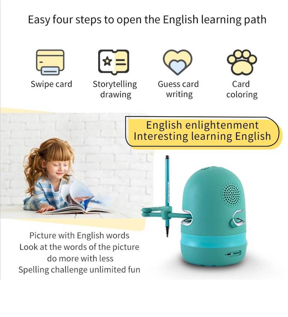 Drawing Robot Educational Automatic Recognition Robot For Painting Learning Art Training