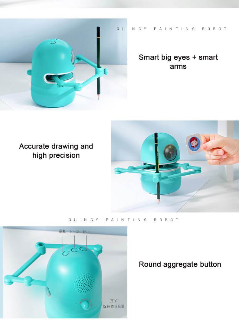 Drawing Robot Educational Automatic Recognition Robot For Painting Learning Art Training