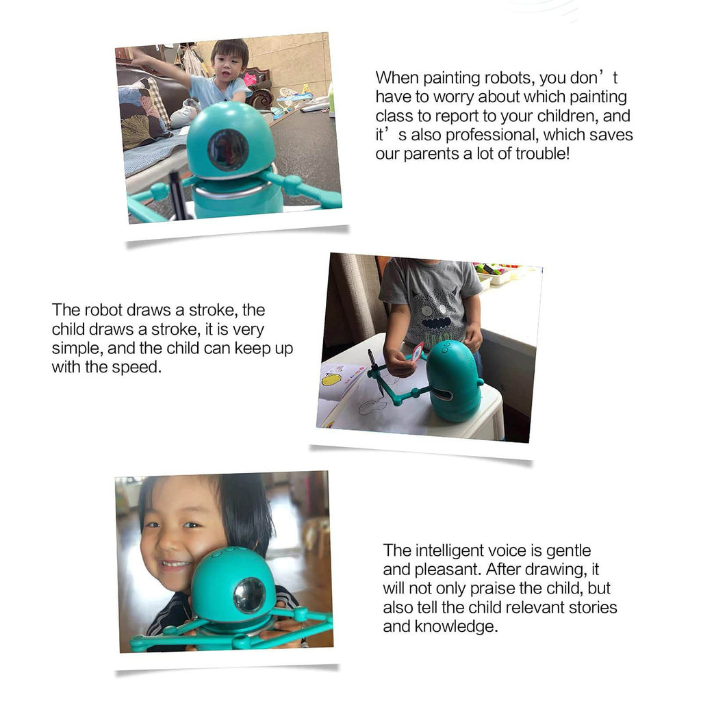 Drawing Robot Educational Automatic Recognition Robot For Painting Learning Art Training