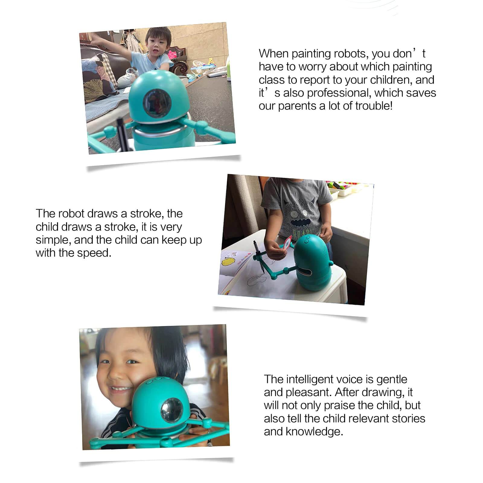 Drawing Robot Educational Automatic Recognition Robot For Painting Learning Art Training