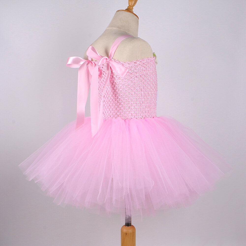 Kids Cute Tutu Dress with Ears Headband Bow Ties Tail Set Bunny Costume