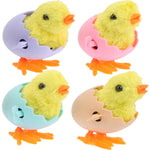 Easter Wind Up Toys Jumping Chicks Rabbit Clockwork Toys Easter Basket Stuffs for Boys and Girls