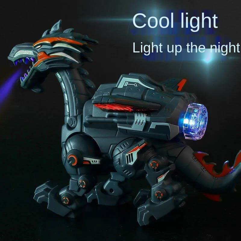 Kids Electric Pterosaur Toy Walking Spray Roar Dinosaur for Boys Girls Birthday Gift