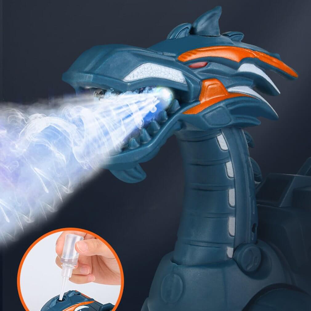 Kids Electric Pterosaur Toy Walking Spray Roar Dinosaur for Boys Girls Birthday Gift