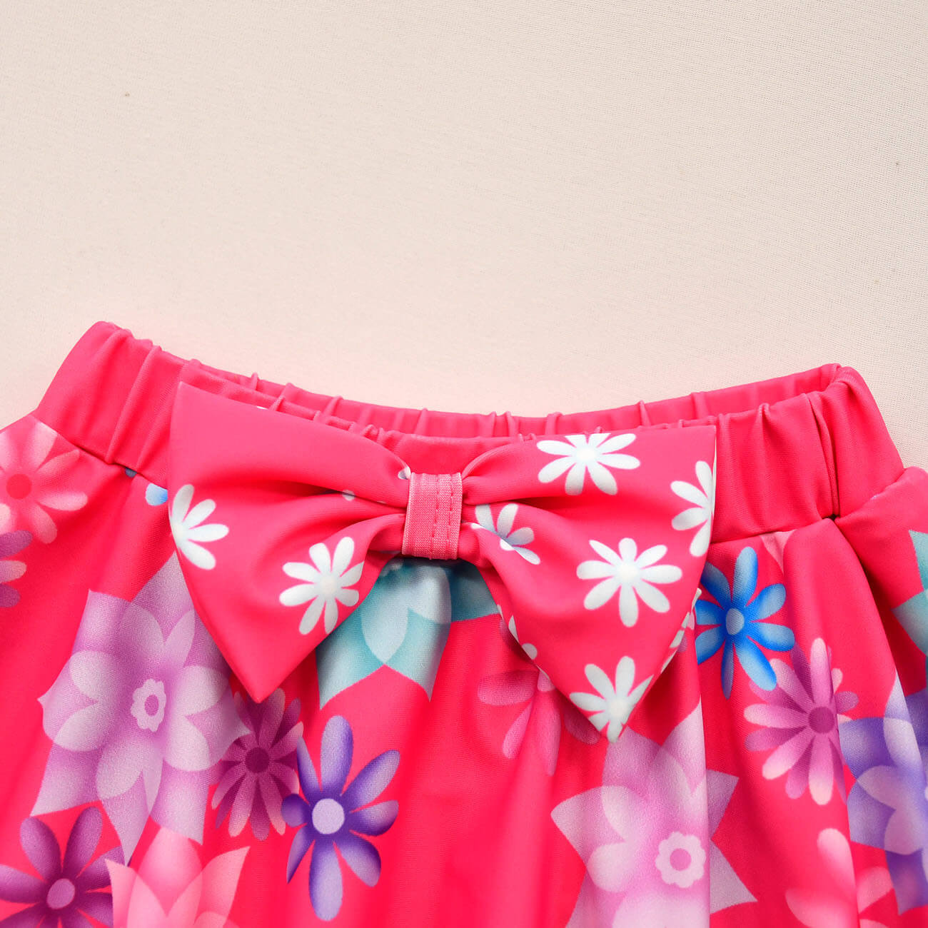 Girls Magic Family Madrigals Swimwear Dress Cosplay Bathing Suit Princess Ruffle Flounce Two Piece Swimsuits