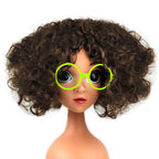 Kids Mirabel Dress with Bag and Wig Glasses Girl's Magical Mardrigal Costume Full Set