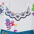 Girl's Mirabel Outfit Madrigal Cosplay Dress Kids Magical Party Costume