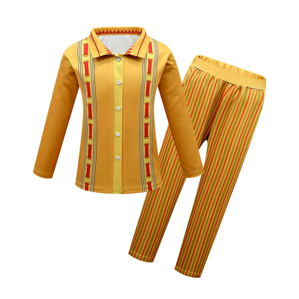Boys Felix Long Sleeve Shirt and Pants Party Carnival Halloween Costumes