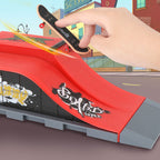 New Finger Skateboards Mini Finger Toys Set Mini Scooter Finger Roller Skates