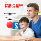 Hands Free Mini Drone Fancy Crystal Flying Ball LED Light RC Drone Induction Aircraft Toys