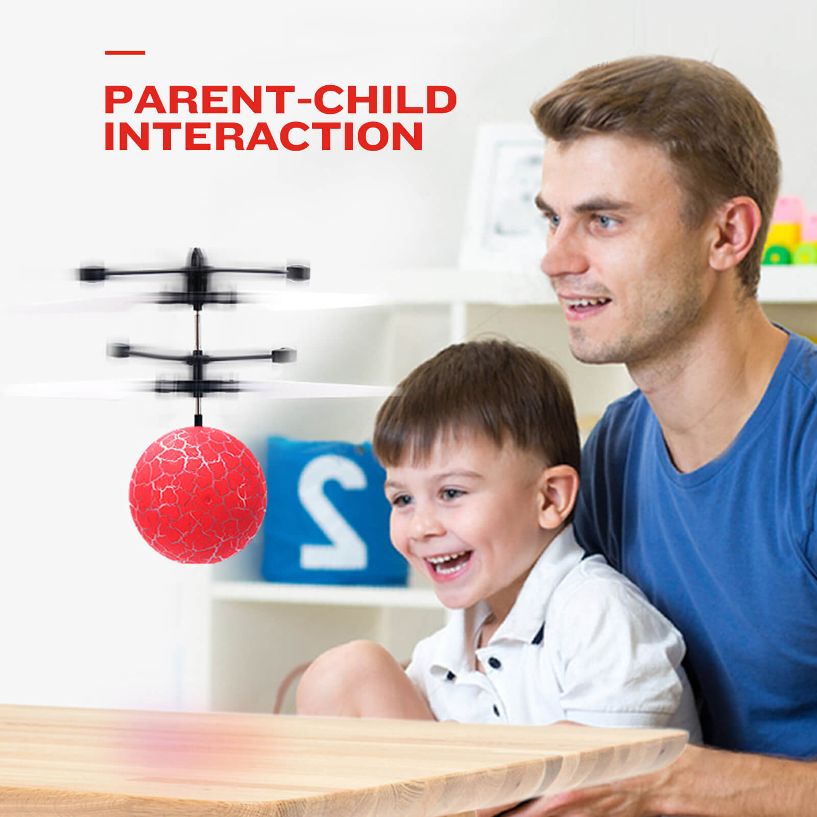 Hands Free Mini Drone Fancy Crystal Flying Ball LED Light RC Drone Induction Aircraft Toys